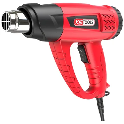 Produktbild von KS Tools Digitaler Heißluftfön, 2000 W, mit 4 Düsen