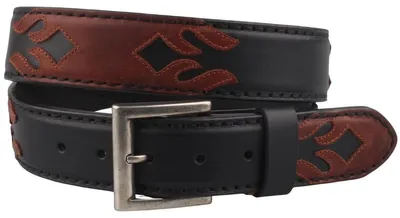 Produktbild von Originalbelts Herren Leder Gürtel 7516 Schwarz/Braun