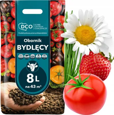 Produktbild von Granulatdünger - Rinderdung - 8l - Organisch - Vielseitig einsetzbar - Natürliche Nährstoffe