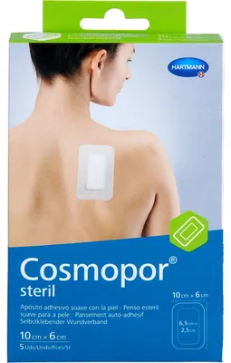 Immagine prodotto di COSMOPOR STERIL 10X6CM, 5 cerotti