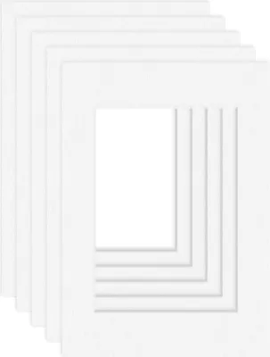 Obrázek produktu pro DEHA Design passe-partout (sada 5 ks) 29,7x42 cm (DIN A3) pro obrázky formátu 21x29,7 cm (DIN A4), světle bílý