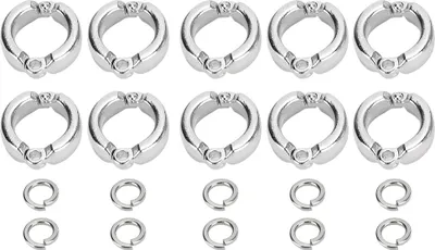 Produktbild von 10pcs Vogelpapage Beinring im Freien Fliegentraining Aktivität Öffnen von Clipzubehör#7