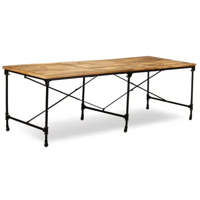 Immagine prodotto di vidaXL Tavolo da pranzo in legno massiccio di mango 240 cm