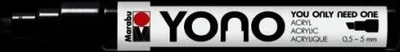 Obrázok produktu pre Akrylový popisovač YONO 0,5-5 mm - čierny