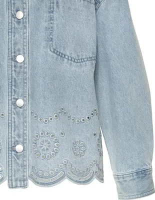Produktbild von Buffalo Jeansjacke blue washed Größe 36