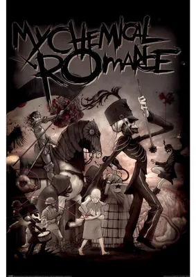 Immagine prodotto di My Chemical Romance - Black Parade - Poster, dimensioni 61x91,5 cm