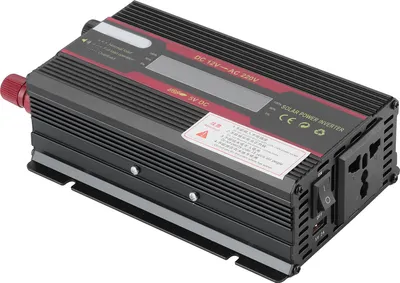 Productafbeelding van DC 12V naar AC 220V omvormer voor in de auto, 3000W piekvermogen, LCD-display, gemodificeerde sinusgolf