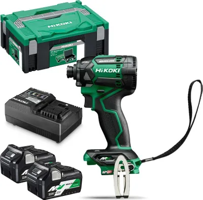 Zdjęcie produktu dla Hikoki Zakrętarka Udarowa 36V Wh36Dcwrz 215Nm 2X2,5Ah Bl Multivolt Ip56 Hitsystem