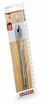 Obrázok produktu pre KREATOR KRT010803 - Plochý vrták do dreva 10 x 152 mm