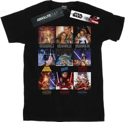 Produktbild von Star Wars - "Saga" T-Shirt für Herren BI46682 (XXL) (Schwarz)