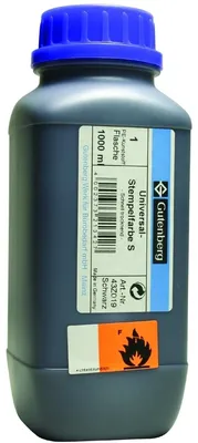 Produktbild von Stempelfarbe Universal S 1l schwarz