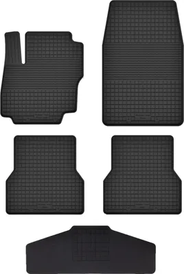 Produktbild von Gummi Fußmatten Set Für: Ford B-Max (2012-2017) Gummimatten Schwarz