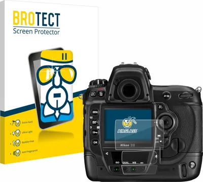 Produktbild von BROTECT Schutzglas für Nikon D3 Schutzfolie Panzer Folie Glas Display Schutz klar