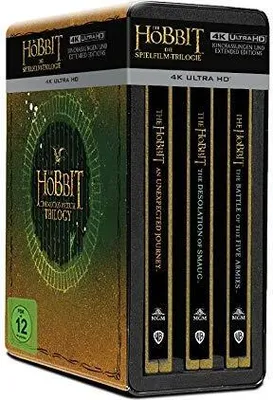 Produktbild von Der Hobbit: Trilogie - Limited Steelbook (4k UHD)