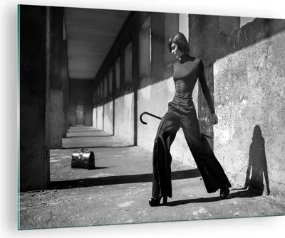 Produktbild von Bilder auf glas - Einteilig - Fotografie Mode Frau - 70x50cm - Glasbilder - Wandbilder - Bilder - zum Aufhängen bereit - Wanddekoration aus Glas - Glas Bilder - Wandbild auf Glas - GAA70x50-4360