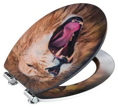 Produktbild von WC-Sitz Lion mit 3D-Effekt