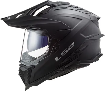 Produktbild von LS2 MX701 Explorer HPFC Solid Motocross Helm Farbe: Schwarz Matt, Grösse: M (57/58)