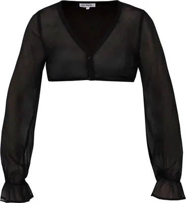 Produktbild von Dirndlbluse Arnstein Langarm schwarz 42