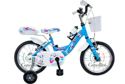 Produktbild von Kinderfahrrad Canellini VENERE 14" BABY BUNNY - Hellblau