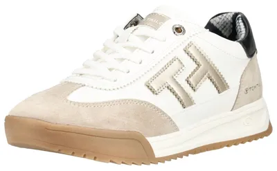 Produktbild von Tom Tailor 2690180005_37, Weiblich, Erwachsener, Modische Sneakers, Cremefarben, Mehrfarbig, Tunnelzugverschluss, Thermoplastischer Gummi (TPR)