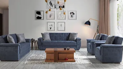 Produktbild von Sofagarnitur Couch 3+2+1+1 Sitz Schlafsofa Garnitur JVmoebel