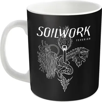 Obrázok produktu pre Soilwork - Hrnček na kávu "Feverish" PH555 (jedna veľkosť) (biela/čierna)
