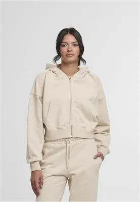 Immagine prodotto di Felpa con cappuccio DEF Zip da uomo grigio biancastro - L