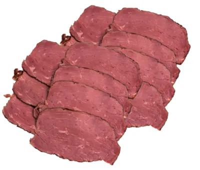 Image de Jambon de bœuf en tranches 100 g - Schronisko Bukowina - 2 x