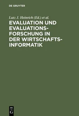 Produktbild von Evaluation und Evaluationsforschung in der Wirtschaftsinformatik