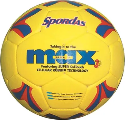 Obrázek produktu pro Spordas MAX Football | Yellow | Velikost 5 | Rubber