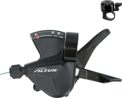 Produktbild von Schalthebel SHIMANO ALTUS SL-M2010 3-fach links inkl. Fahrradklingel