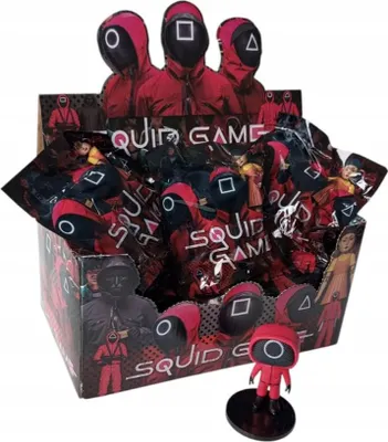 Obrázek produktu pro Squid Game figurka překvapení v sáčku + kartičky.