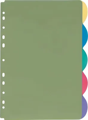 Produktbild von Register, PP, 5tlg 4000225033445