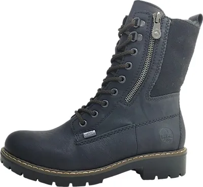 Immagine prodotto di Rieker scarpe da donna stivali stringati nero tempo libero, numero di scarpe: 42 EU