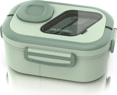 A product shot of a lunchbox on a white background.