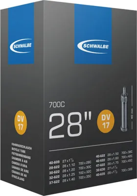 Produktbild von Schlauch Schwalbe DV 17 27/28x1 1/8-1.75 28/47-622/635 DV40mm