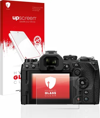 Produktbild von upscreen Schutzglas für Olympus OM-1 2022 Schutzfolie Panzer Folie Glas Display Schutz klar