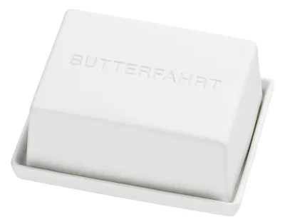 Produktbild von Butterdose "Butterfahrt"