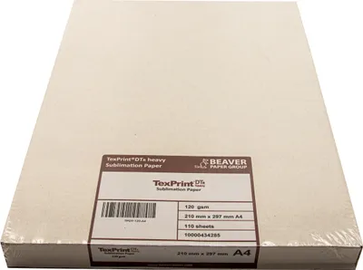Produktbild von Sublimationspapier Transferfolie DIN A4 - 110 Blatt TexPrint-DTR