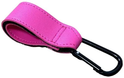 Immagine prodotto di Set ganci per passeggini, 20,3 cm, pelle, universale