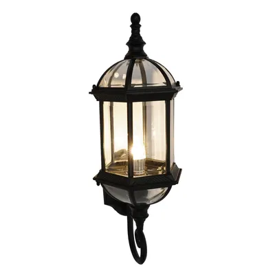 Produktbild von Wasserdichte  Wandleuchte  Wandlampe  Schwarz  Außen Garten Lampe  E27-Lampe für Terrasse,Straßenlaterne, Gartenlampe
