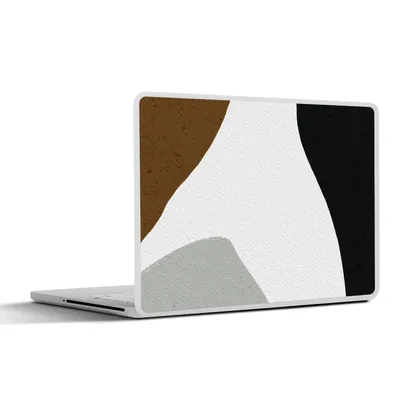 Produktbild von MuchoWow® Laptop Aufkleber Sticker Cover Minimalismus - Gestaltung - Formulare 30x22 cm - Laptop-Sticker
