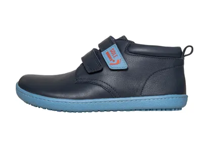 Produktbild von SOLE RUNNER® Winter Kinder Barfußschuh Eris Blue/Blue – warmer Kinder-Barfußschuh für Wintertage,Größe:26,Farbe:Blue/Blue