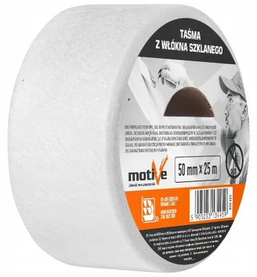 Image de Ruban de fibre de verre de haute qualité 50mm x 25m pour la construction sèche