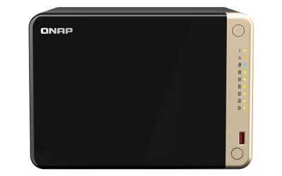 Zdjęcie produktu dla QNAP TS-664, NAS, Tower, Intel® Celeron®, N5095, 8 GB, DDR4