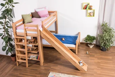 Produktbild von Hochbett mit Rutsche