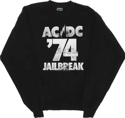 Produktbild von AC/DC - "Jailbreak 74" Sweatshirt für Damen BI3434 (L) (Schwarz)