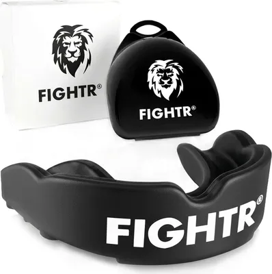 Productafbeelding van Mondbescherming sport - Gebitsbeschermer met hygiënebox - Voor boksen en MMA en voetbal