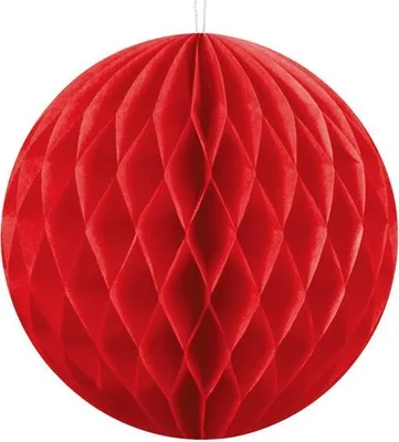 Produktbild von Löschpapierball, rot, 10cm