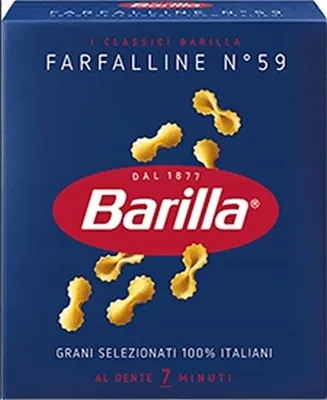 Obrázek produktu pro Barilla Farfalline n. 59 italské těstoviny 500 g